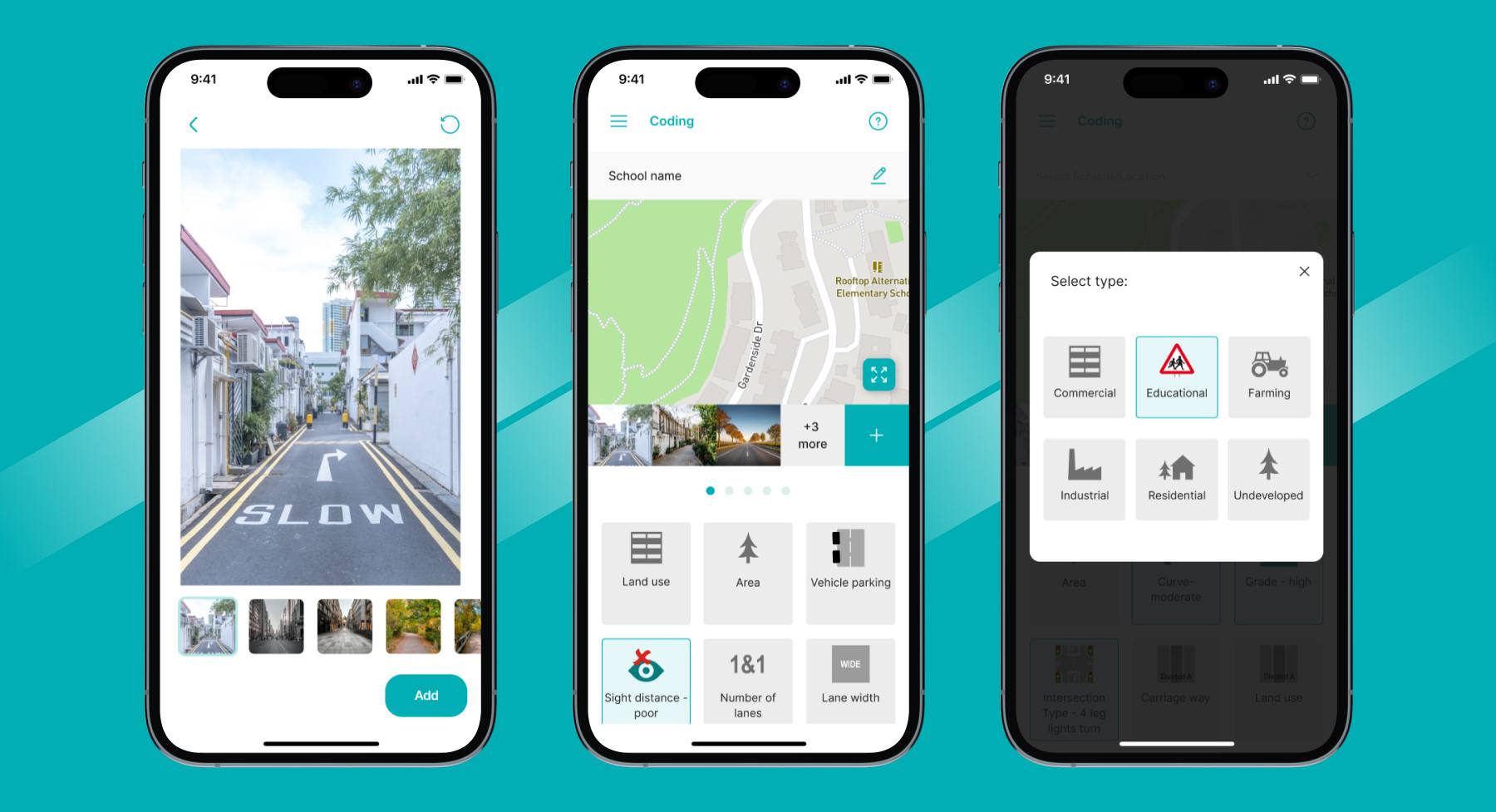 SR4S app — main screen